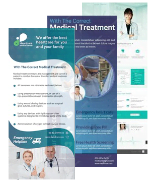 Professional design of medical and dental websites