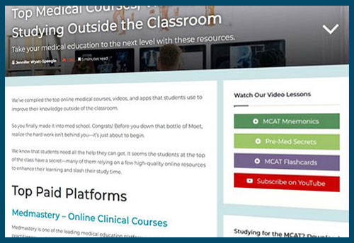 Educational Content for Medical Practice